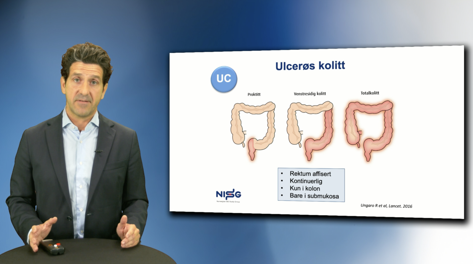 Kliniske manifestasjoner ved IBD